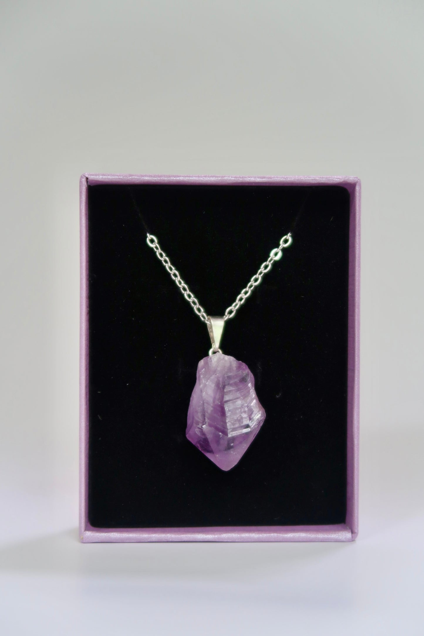 Amethyst necklace (Style D)