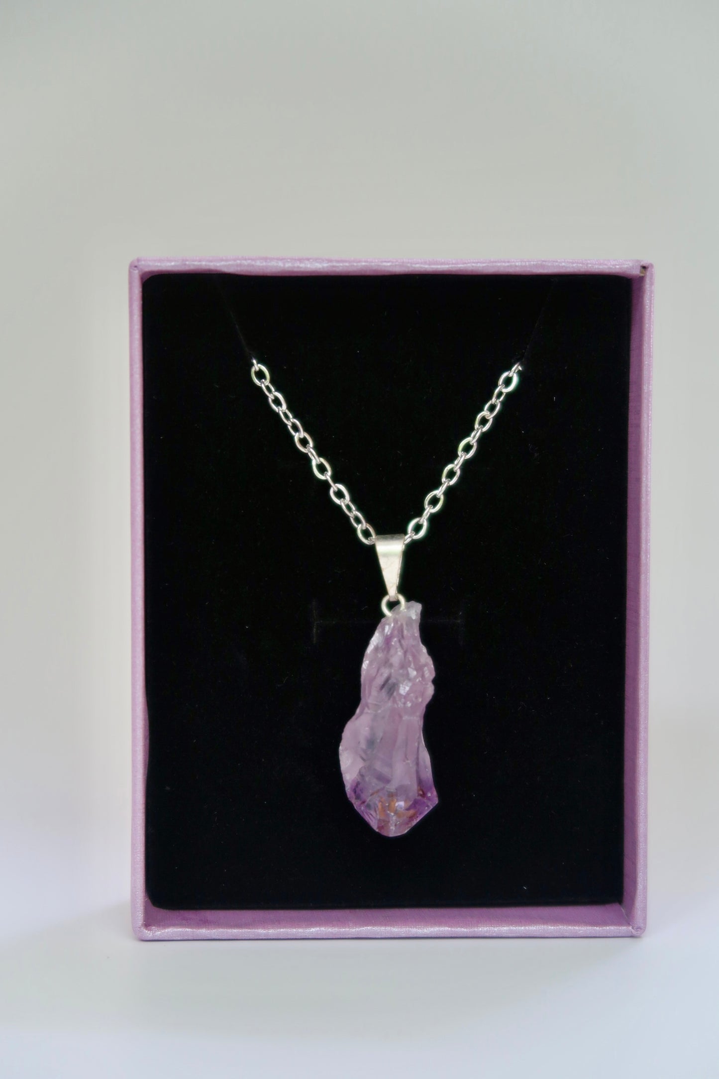 Amethyst necklace (Style B)