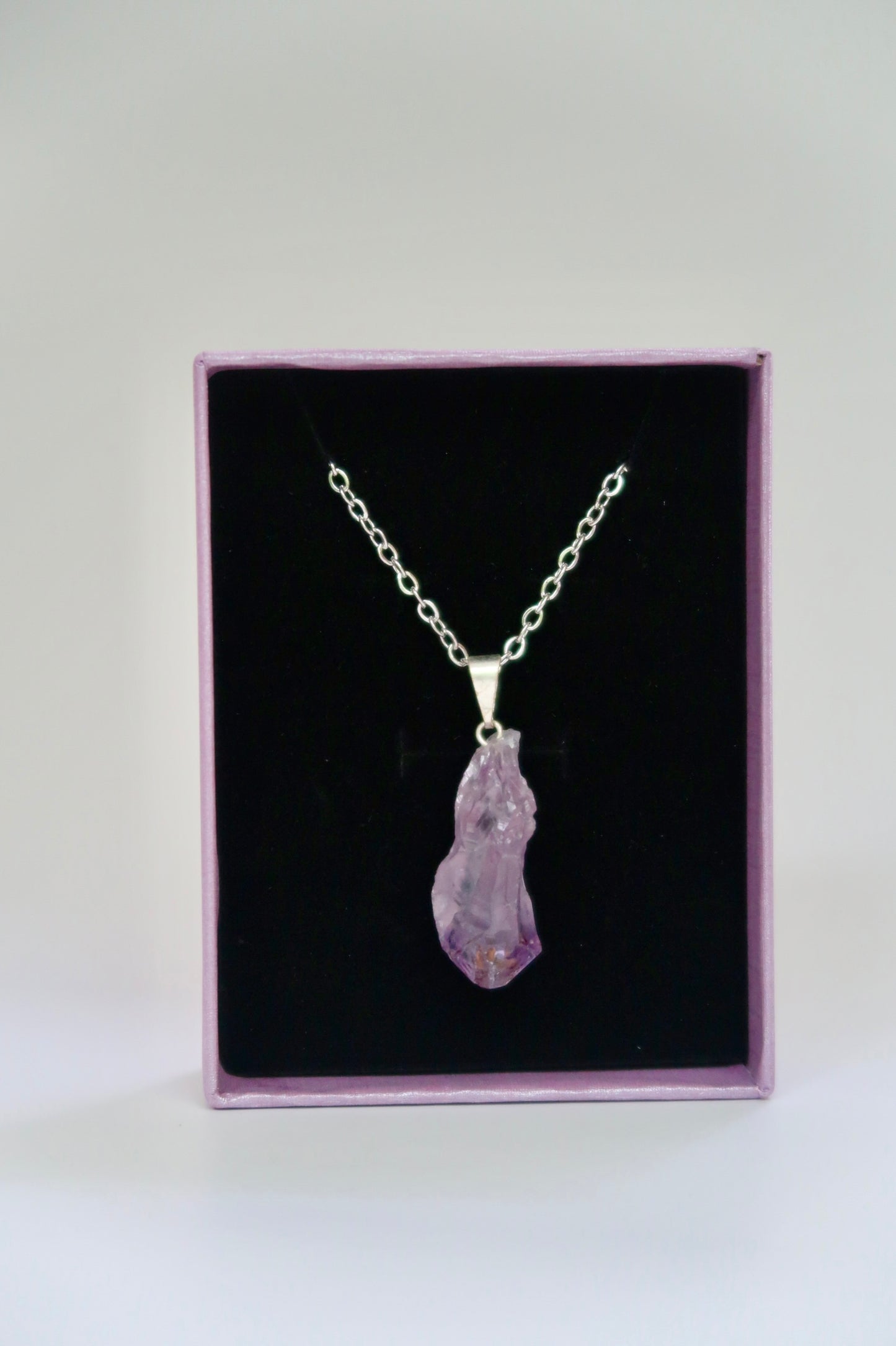 Amethyst necklace (Style B)