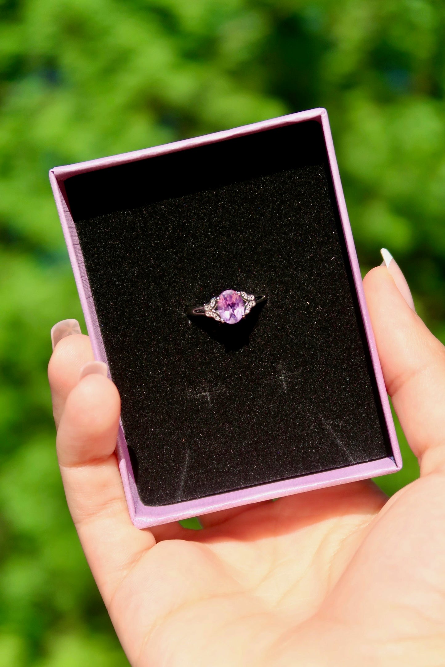 High Quality Amethyst ring