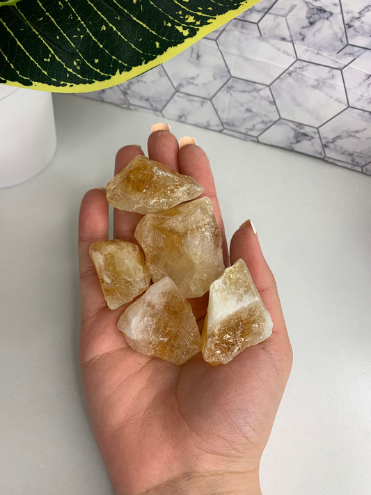 Raw Citrine HTA (Heat Treated Amethyst