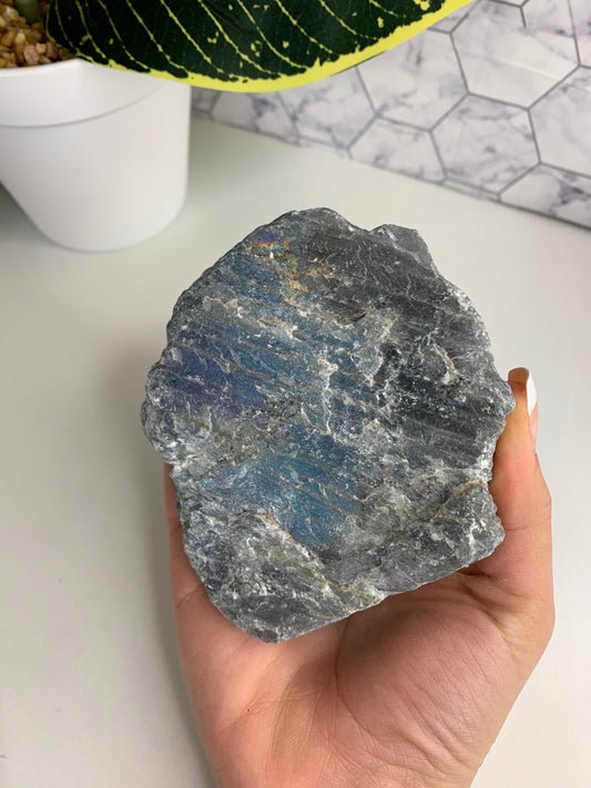 Giant Raw Labradorite