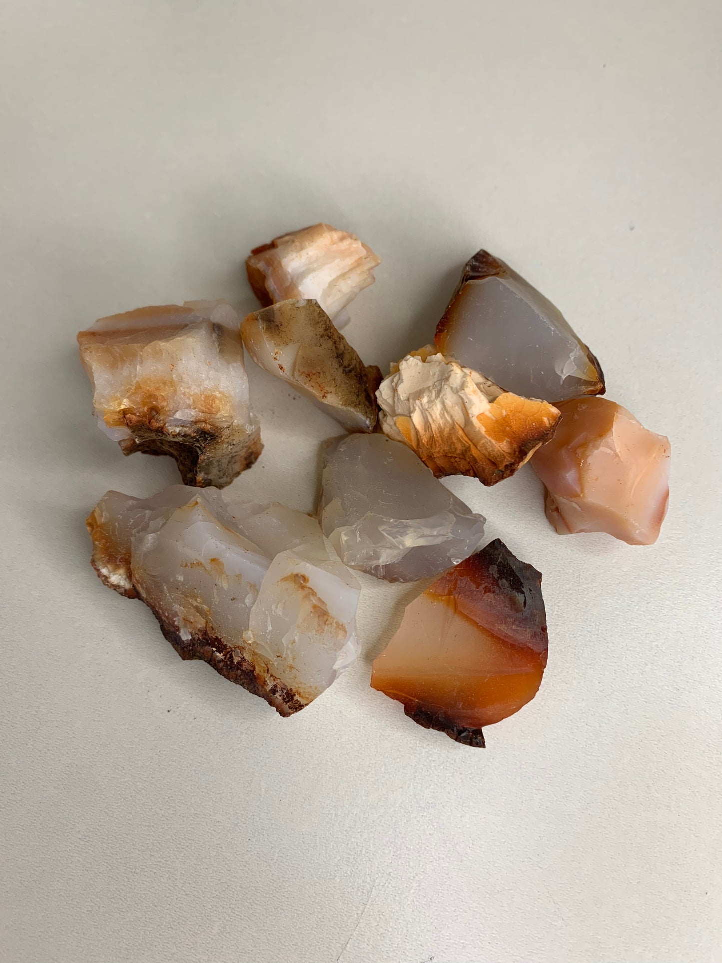 Raw carnelian